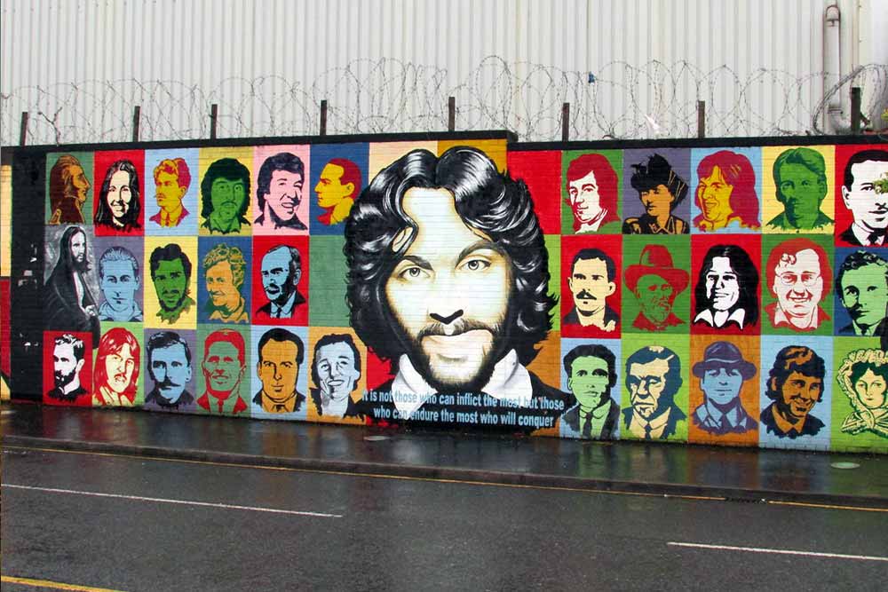 A Journey through Famous Wall Murals in Belfast